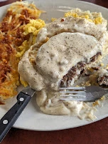 Gravy on Hashbrowns