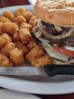Sawyer Burger and Tator Tots